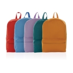 Sac à dos en toile recyclée de couleur 285 g/m² Mochila EcoTrace couleur bleu ciel vue générale