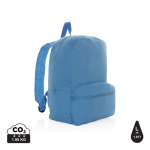 Sac à dos en toile recyclée de couleur 285 g/m² Mochila EcoTrace couleur bleu ciel