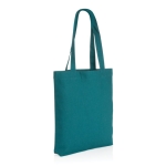 Tote bag personnalisé pas cher en toile recyclée EcoTrace® 285g/m2 couleur vert émeraude