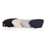 Sacs bananes personnalisés en toile recyclée 285 g/m² EcoTrace Raw couleur blanc cassé vue générale