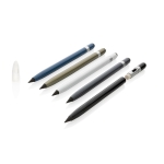 Stylo sans encre avec la gomme effaçable longue durée Eraser®. couleur bleu vue générale