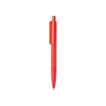 Stylo avec motif diamant à l'Encre Bleue Dokumental® X3 Diamond couleur rouge