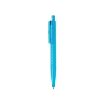 Stylo avec motif diamant à l'Encre Bleue Dokumental® X3 Diamond couleur bleu ciel