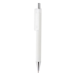 Stylo pas cher à l'esthétique moderne Encre Bleue Dokumental® X8 Soft couleur blanc
