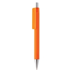 Stylo pas cher à l'esthétique moderne Encre Bleue Dokumental® X8 Soft couleur orange