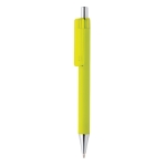 Stylo pas cher à l'esthétique moderne Encre Bleue Dokumental® X8 Soft couleur vert lime