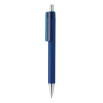 Stylo pas cher à l'esthétique moderne Encre Bleue Dokumental® X8 Soft couleur bleu marine