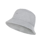 Bob personnalisable avec logo en matériaux recyclés EcoTrace Raw couleur gris