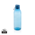 Bouteille de grande taille en plastique recyclé coloré 1 L Avira Atik couleur bleu