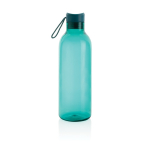 Bouteille de grande taille en plastique recyclé coloré 1 L Avira Atik couleur turquoise deuxième vue