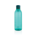 Bouteille de grande taille en plastique recyclé coloré 1 L Avira Atik couleur turquoise troisième vue