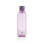 Bouteille de grande taille en plastique recyclé coloré 1 L Avira Atik couleur violet troisième vue