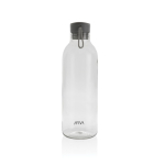 Bouteille de grande taille en plastique recyclé coloré 1 L Avira Atik couleur transparent troisième vue