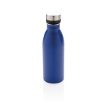 Gourde en acier inox recyclé sans fuite ni BPA 500 ml EcoDeluxe couleur bleu
