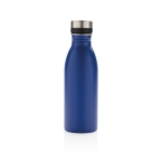 Gourde en acier inox recyclé sans fuite ni BPA 500 ml EcoDeluxe couleur bleu deuxième vue