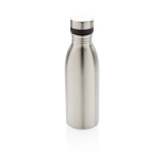 Gourde en acier inox recyclé sans fuite ni BPA 500 ml EcoDeluxe couleur argenté