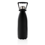 Gourde isotherme grande avec poignée de transport 1,5 L Eco Handle couleur noir deuxième vue