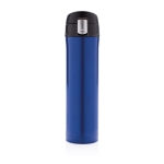 Thermos en inox avec bouchon à fermeture sécurisée 450ml Exclusive couleur bleu deuxième vue
