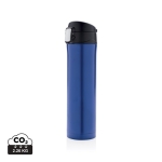 Thermos en inox avec bouchon à fermeture sécurisée 450ml Exclusive couleur bleu