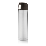 Thermos en inox avec bouchon à fermeture sécurisée 450ml Exclusive couleur argenté