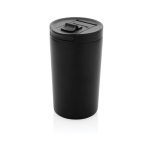 Thermos en matériaux recyclés avec fermeture anti-goutte 300ml Vaccum couleur noir