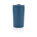 Thermos en matériaux recyclés avec fermeture anti-goutte 300ml Vaccum couleur bleu deuxième vue