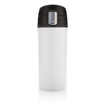 Bouteille en inox recyclé avec fermeture sécurisée 300ml Eco Roiboos couleur blanc deuxième vue
