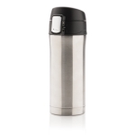Bouteille en inox recyclé avec fermeture sécurisée 300ml Eco Roiboos couleur argenté