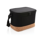 Glacière portable avec détail en liège pour 6 canettes Exclusive Small couleur noir