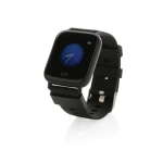 Smartwatch personnalisé pour entreprises multifonction GreenTrack couleur noir