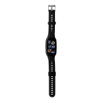 Montre d'activité publicitaire tactile étanche IP67 Steps OLED couleur noir troisième vue