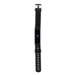 Bracelet d'activité personnalisé multifonction étanche IPX5 Fit OLED couleur noir quatrième vue