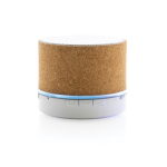Enceinte Bluetooth 5,1 avec boîtier en liège et micro CorkTunes couleur naturel deuxième vue