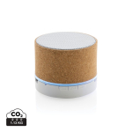 Enceinte Bluetooth 5,1 avec boîtier en liège et micro CorkTunes couleur naturel