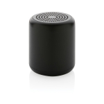 Enceinte Bluetooth avec logo avec matériaux recyclés EcoSound couleur noir