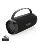 Enceinte Bluetooth personnalisée recyclée étanche IPX4 AquaTunes couleur noir
