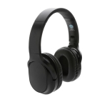 Casque sans fil BT 5.1 fabriqué à partir de matériaux recyclés Elite couleur noir deuxième vue