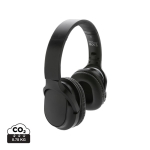 Casque sans fil BT 5.1 fabriqué à partir de matériaux recyclés Elite couleur noir
