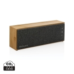 Enceinte Bluetooth publicitaire 5.1 en bambou multifonction Luxury 10W couleur bois