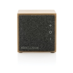 Enceinte Bluetooth personnalisable bambou et autonomie de 6h Luxury 5W couleur bois deuxième vue
