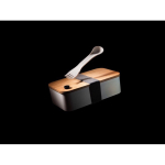 Lunch box écologique en bambou avec fourchette Complete Bamboo Eco couleur blanc vue d'ambiance 4