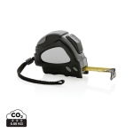 Mètre ruban recyclé avec arrêt automatique Measure 5M/19mm couleur noir