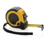 Mètres promotionnels recyclés avec arrêt automatique Metric 5M/19mm couleur jaune