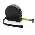 Mètre ruban à personnaliser recyclé pour entreprises Ruler 5M/19mm couleur noir