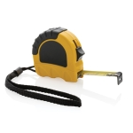 Mètre ruban recyclé avec poignée en caoutchouc Ruler 3M/16mm couleur jaune