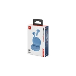 Écouteurs audio Bluetooth personnalisé compact et élégant JBL Wave Flex couleur bleu