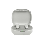 Écouteurs audio Bluetooth personnalisé compact et élégant JBL Wave Flex couleur blanc