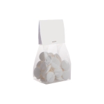 Sachet de Imperial Mints avec en-tête publicitaire 100g couleur transparent deuxième vue