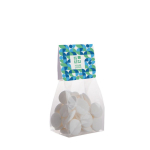Sachet de Imperial Mints avec en-tête publicitaire 100g couleur transparent vue principale