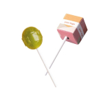 Sucette en boîte personnalisable avec différents parfums 10g couleur mélange de saveurs troisième vue